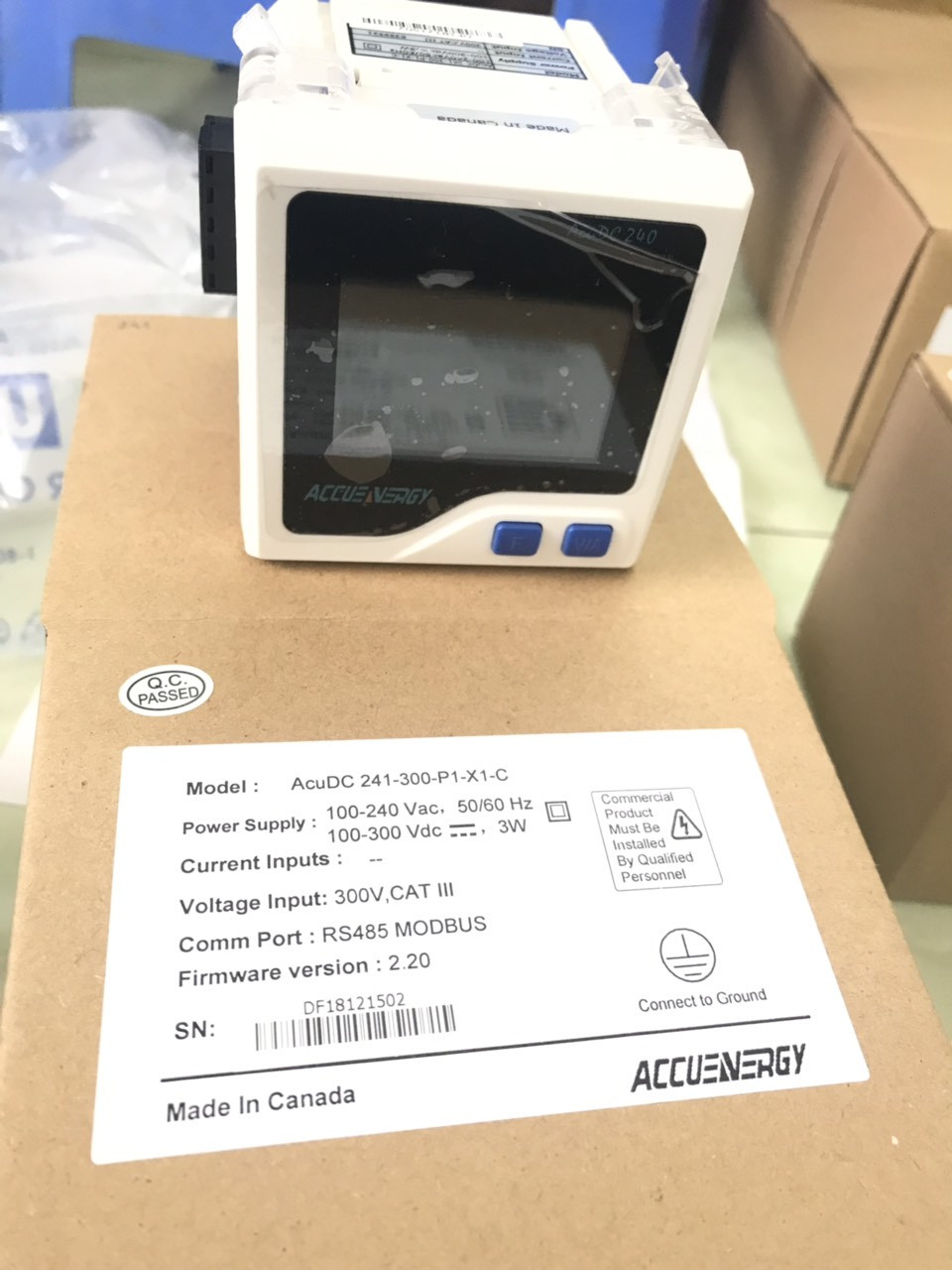 HƯỚNG DẪN GIÁM SÁT NGUỒN DC CHO MÁY HÀN BẰNG ĐỒNG HỒ ACUDC-240