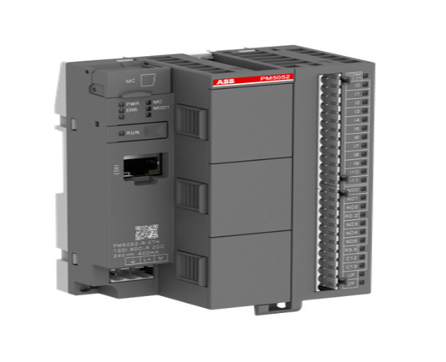 1SAP124100R0072–PM5052-R-ETH:AC500,4MB,12DI/6DOR/2DC