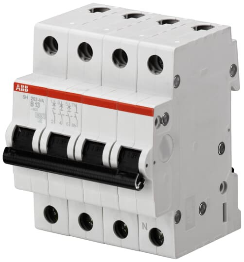 Cầu Dao Aptomat Tự Động ABB MCB SH204-C20-4P-6KA.