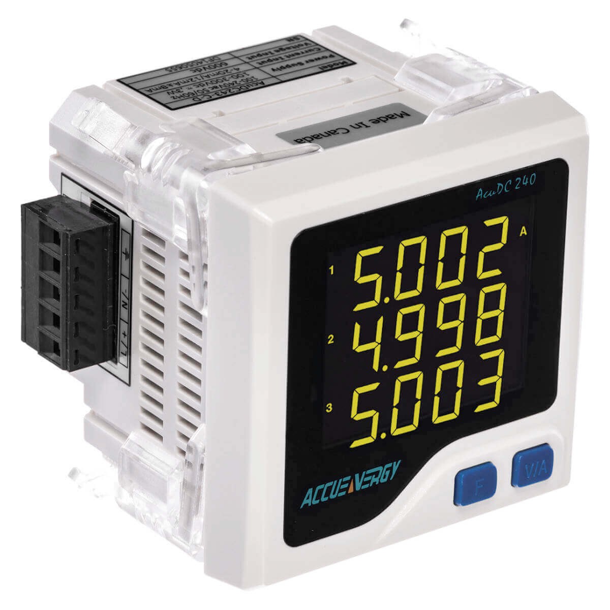 Đồng hồ đo năng lượng và nguồn DC AcuDC 243