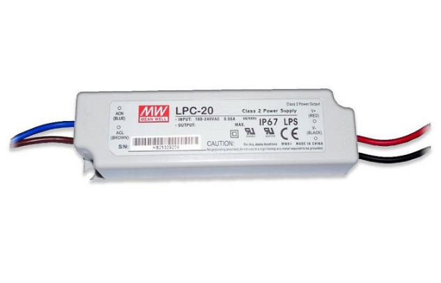 Bộ nguồn LED Meanwell LPC-20-700 (9-30V 20W 700mA)