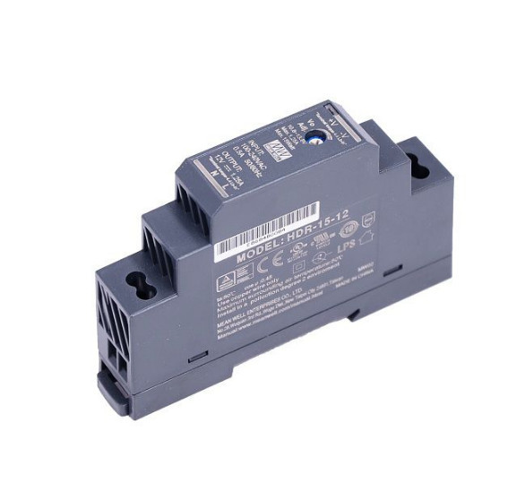Bộ nguồn Meanwell HDR-15-12 (15W 12V 1.25A)