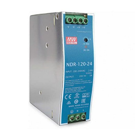 Bộ nguồn Meanwell NDR-120-24 (120W 24V 5A)