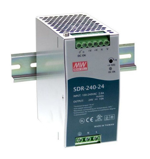 Bộ nguồn Meanwell SDR-240-24 (240W 24V 10A)