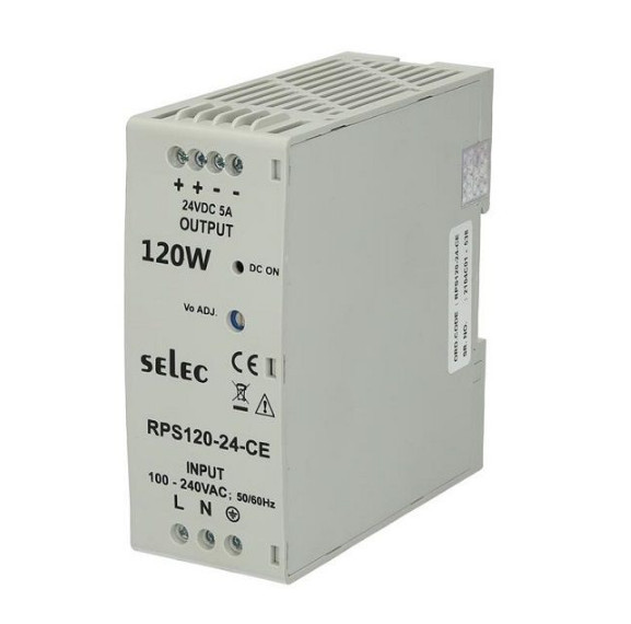 Bộ nguồn Selec RPS120-24 5A 24VDC 120W