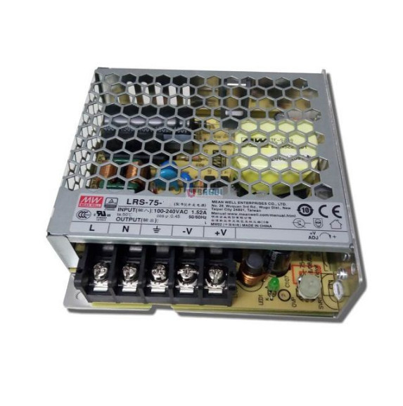 Bộ nguồn tổ ong Meanwell LRS-75-36 (75W 36V 2.1A)