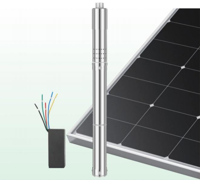 Bơm Hỏa Tiễn Năng Lượng Mặt Trời 2 Inch 300W (Trục vít không chổi than)