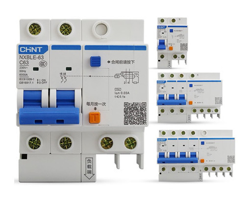 Thiết bị CB chống dòng rò RCBO - NXBLE - 32 Chint.