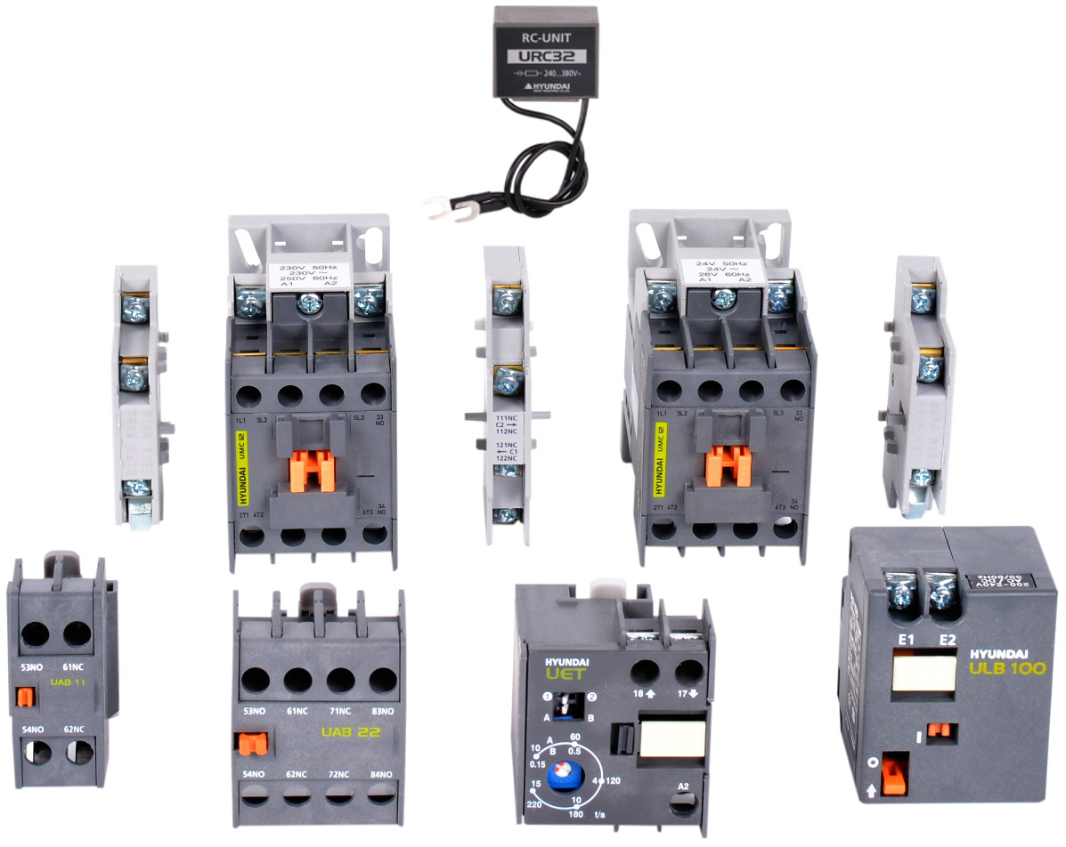 Thiết bị đóng cắt MC Hyundai (Magnetic Contactor)