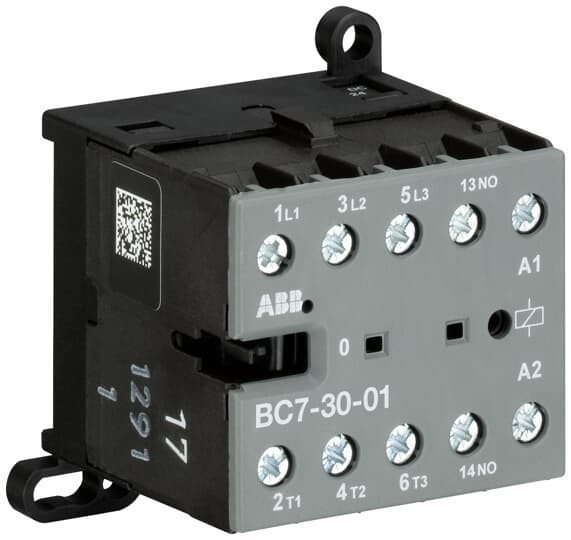 Contactor mini BC7-30-01-04 ABB  110VDC-125VDC GJL1313001R0014.