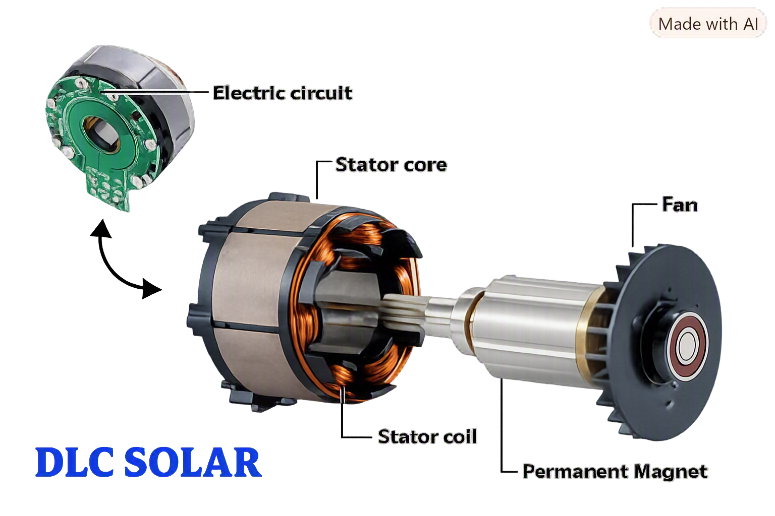 Ưu điểm của động cơ BLDC trong máy bơm năng lượng mặt trời cùng tìm hiểu cùng DLC Solar