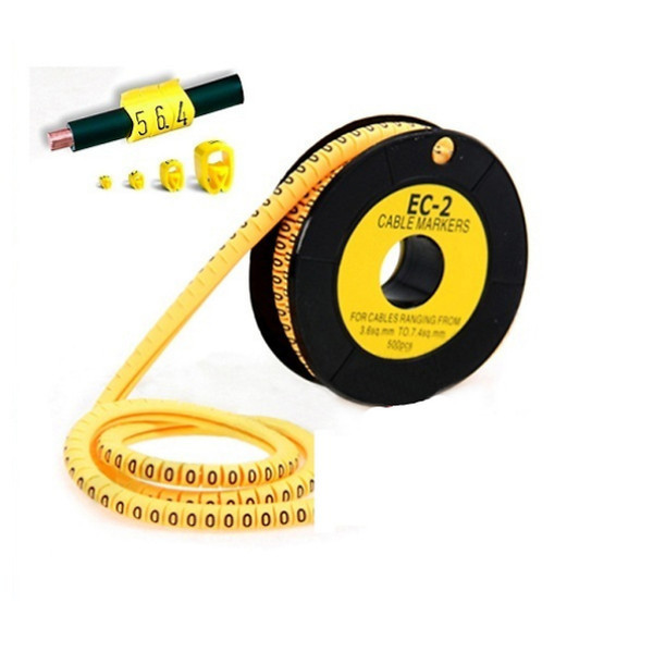 Dây số và dây chữ - Đánh dấu dây EC-0 (0.75 - 1.5mm²)