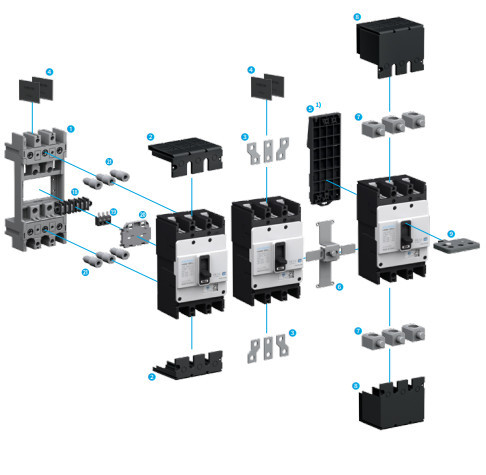 Thiết bị đóng cắt HYUNDAI MCB (Miniature Circuit Breaker)