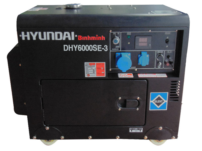 Máy phát điện dầu Diesel DHY 6000SE (5.0-5.5Kw)