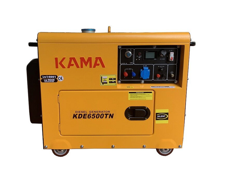 Máy phát điện dầu 5Kw Kama KDE6500TN