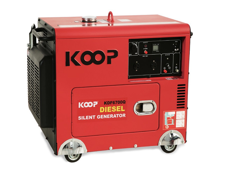 Máy phát điện dầu 5Kw Koop KDF6700Q