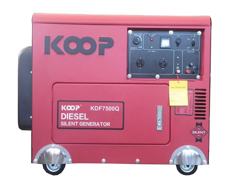 Máy phát điện dầu 5Kw Koop KDF7500Q