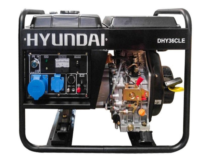 Máy phát điện dầu Hyundai DHY36CLE (2.7KW - 3KW)