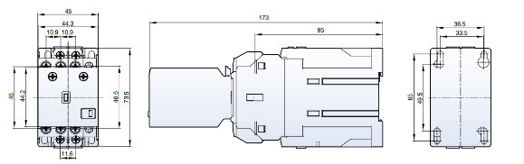 Khởi động từ CONTACTOR MC-22b AC24V