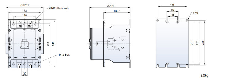 Khởi động từ CONTACTOR LS MC-400A AC380V