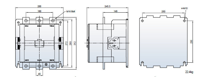 Khởi động từ CONTACTOR LS MC-630a AC220V