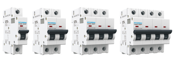 Thiết bị đóng cắt MCB HGD63M-1P-63A-6KA