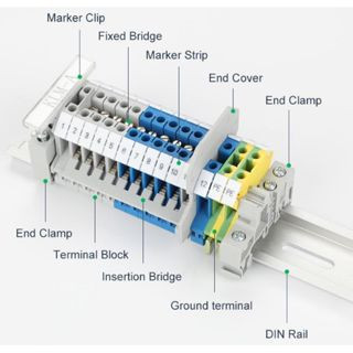 Nhãn đánh số hàng kẹp ZB6 1-10