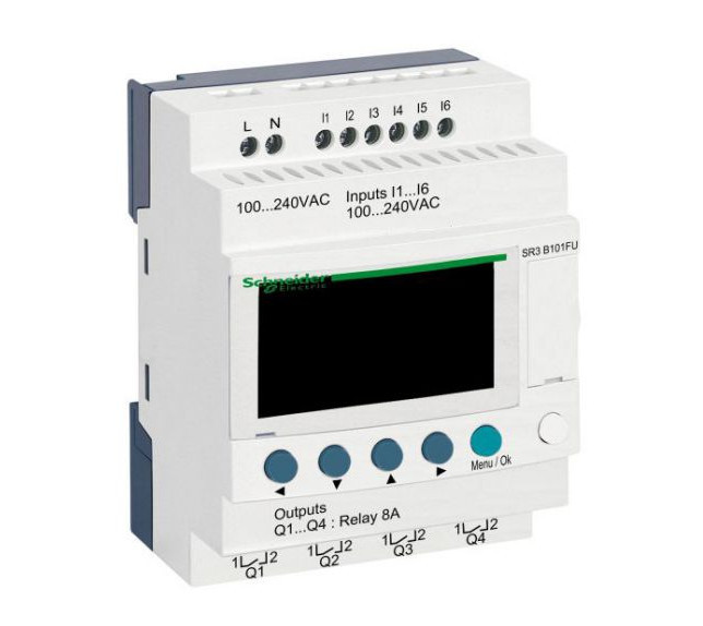 PLC Schneider SR3B101FU 110-220V (6 in/4 out Relay)