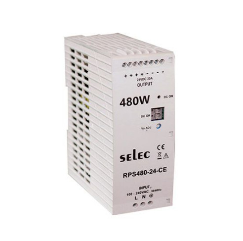 Bộ nguồn Selec RPS480-24 20A 24VDC 480W