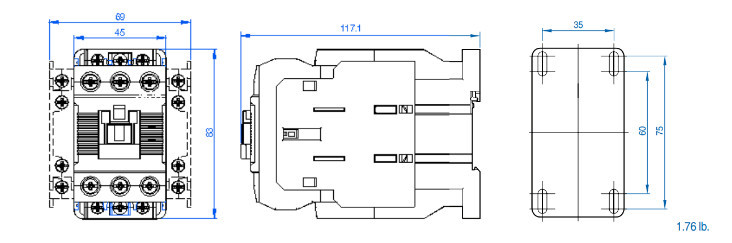 CONTACTOR LS MC - 32a AC110V